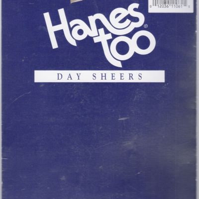 Hanes too Day Sheer Sheer Sandlefoot Style 117, Size CD Little Color